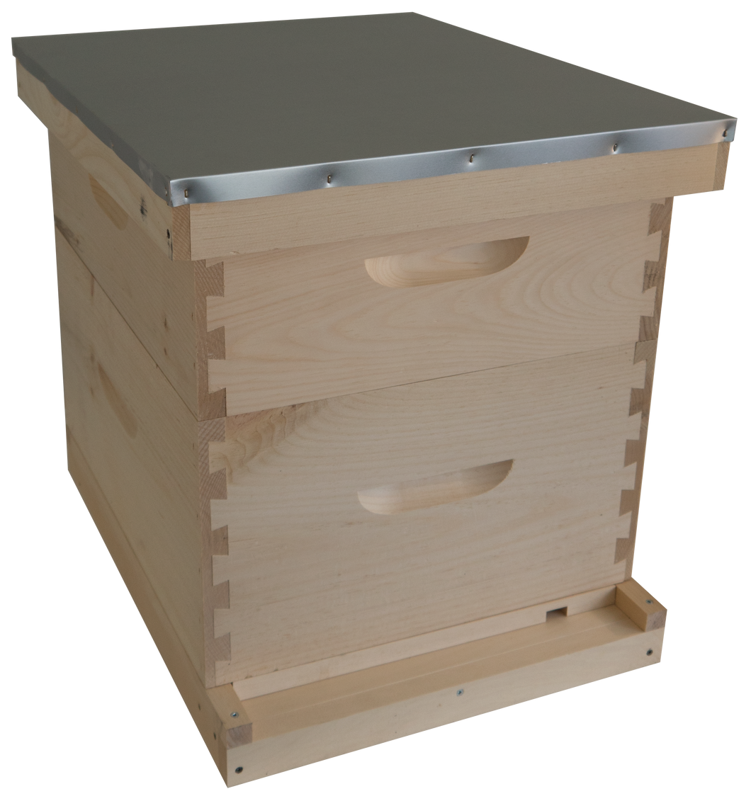 Complete Hive Kit with 2 Deep Body (Unassembled)