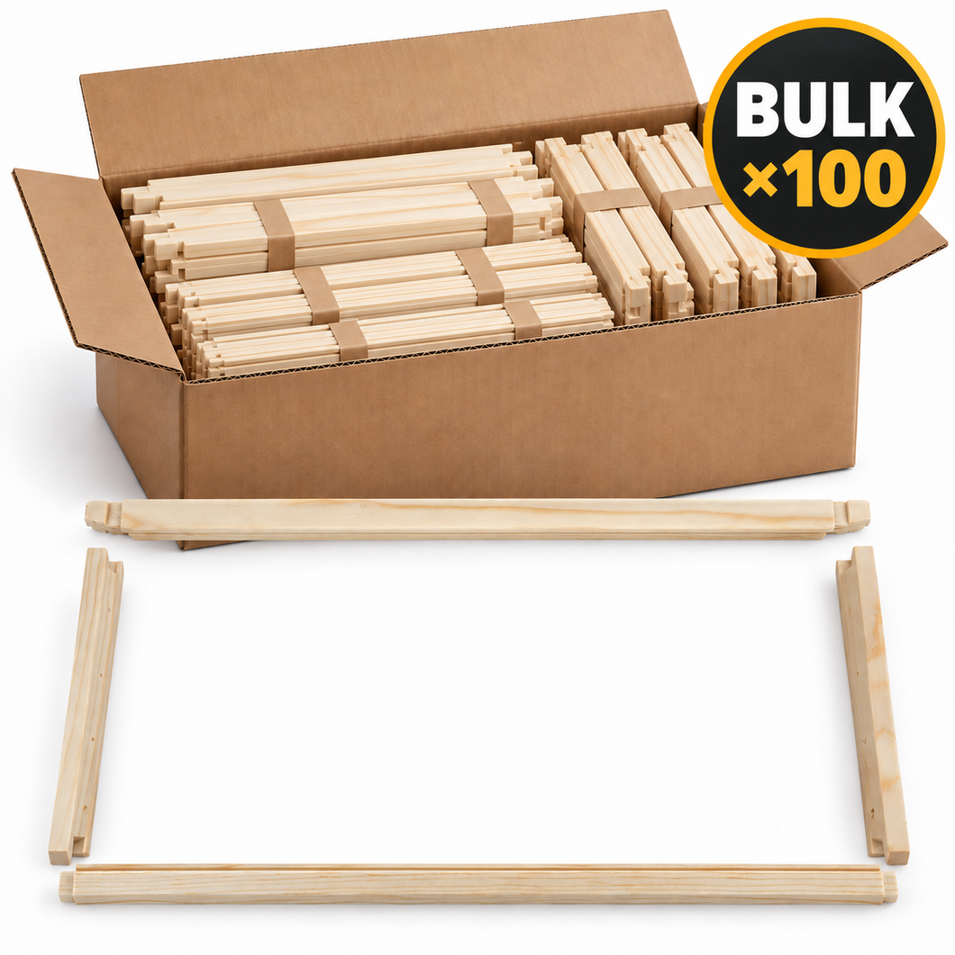 100x Deep Wood Frame for Plastic Foundation (BULK)