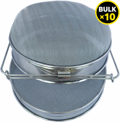 10x Double Honey Strainer (BULK)