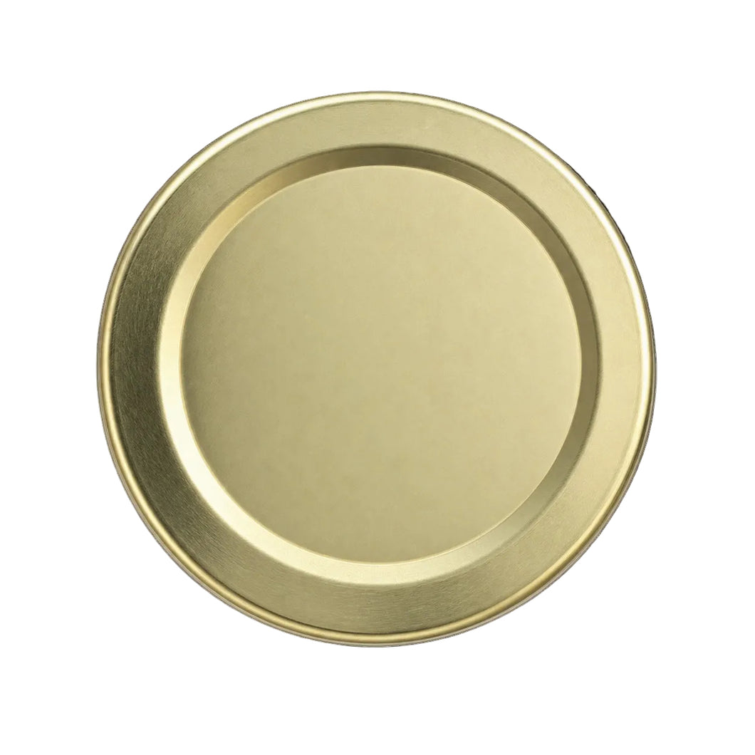 Gold Jar Lids - 12 pack