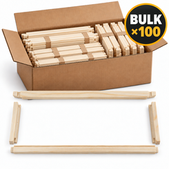 100x Medium Wood Frame for Plastic Foundation
