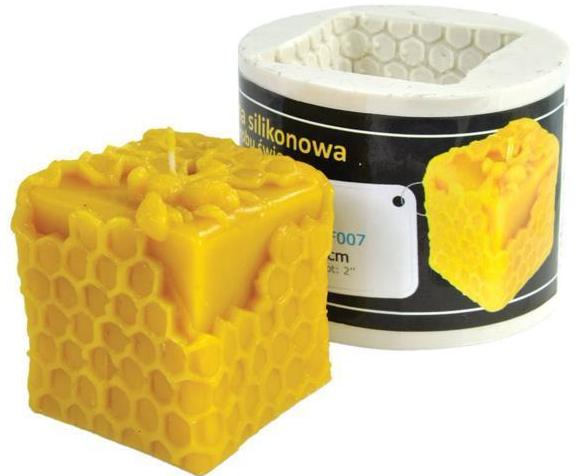 Cube Honey Candle Mold