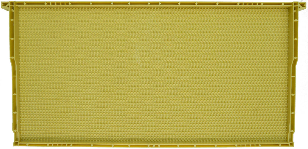Deep Plastic Frame (Yellow - Wax Coated)