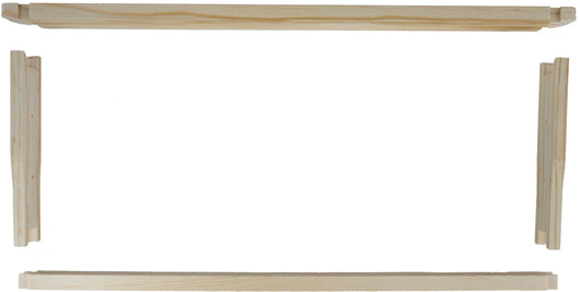 Bottom Frame Material Wooden Frames - Groove Top & Bottom Bar – ApiHex