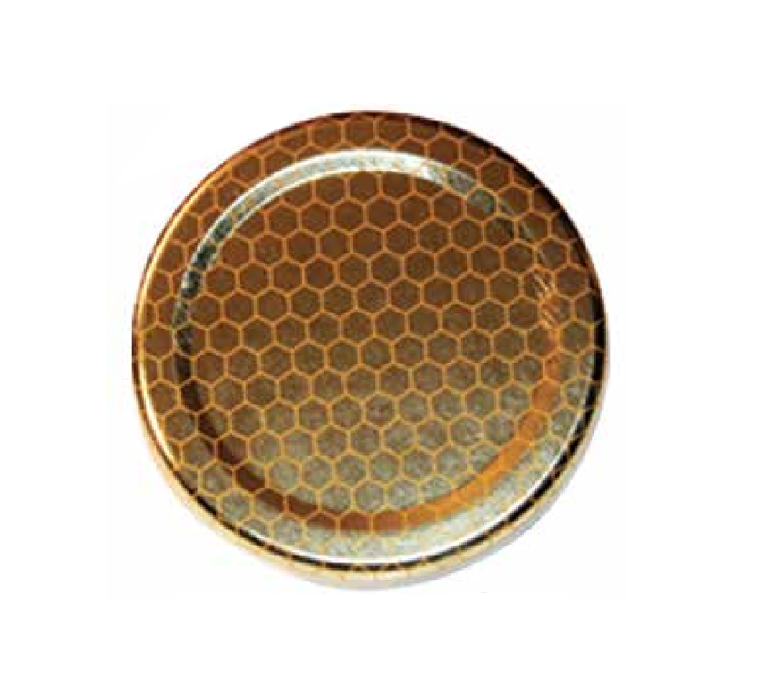 Honeycomb Jar Lids - 12 pack