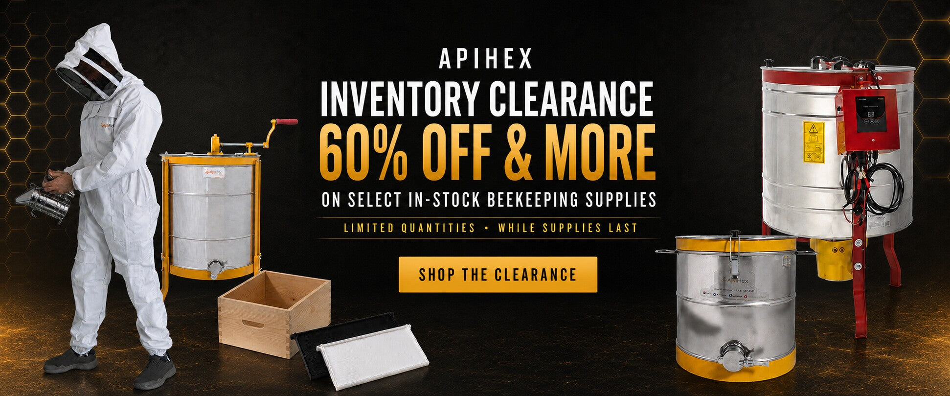 ApiHex Inventory Clearance — 60% Off and More